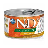 Farmina N&D dog PUMPKIN & quail konzerva pre psy 140g