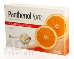 FAVEA Panthenol forte tbl 1x30 ks