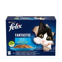 Felix Fantastic Multipack kapsičky výber z rýb v želé 12x85g