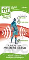 FIT THERAPY Patch KOLENO náplasť 1x3 ks