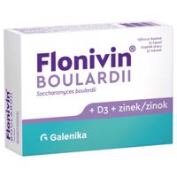 FLONIVIN Boulardii + vitamín D3 + zinok 30 kapsúl