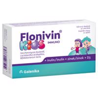 FLONIVIN Kids immuno + inulín + zinok + D3 10 vrecúšok