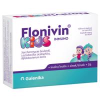 FLONIVIN Kids immuno + inulín + zinok + D3 20 vrecúšok