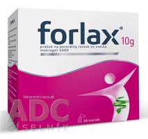 FORLAX 10 g plv sps (vre.papier/Al/PE) 1x20 vreciek