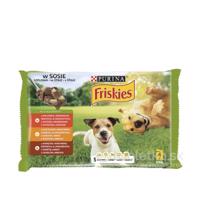 Friskies Dog Adult Multipack hovädzie a kura a jahňa 4x100g