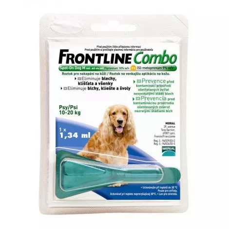 Frontline Combo Spot-on dog M 10-20 kg 1 x 1,34 ml