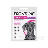 Frontline Tri-Act spot-on pre psy L (20-40kg) 4ml