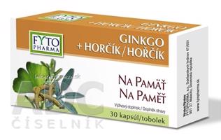 FYTO GINKGO + HORČÍK Na pamäť cps 1x30