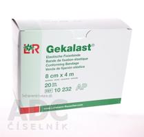 GEKALAST HYDROF. ELAST. FIXAČNÝ OBVAZ 8cmx4m 1x20 ks