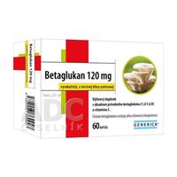 GENERICA Betaglukan 120 mg 60CPS