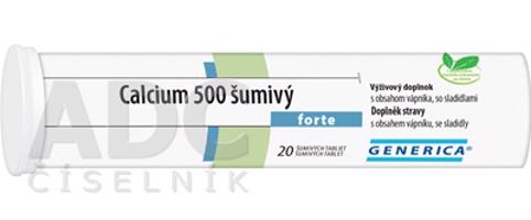 Generica Calcium 500 Forte 20 tbl. eff