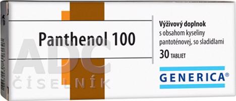 Generica Panthenol 30 tabliet