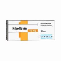 GENERICA Riboflavin 10 mg 30 tbl