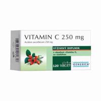 GENERICA Vitamin C 250 mg 120 tbl
