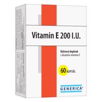 GENERICA Vitamín E 200 I.U. 60 kapsúl