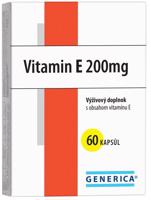 Generica Vitamin E 200 mg 60 kapsúl