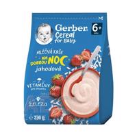 Gerber Cereal Mliečna KAŠA Dobrú noc Jahodová