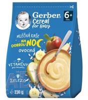 Gerber Cereal Mliečna KAŠA Dobrú noc Ovocná (od ukonč. 6. mesiaca) 1x230 g