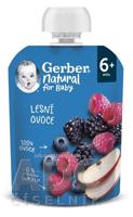 Gerber Natural Kapsička Lesné ovocie ovocná desiata (od ukonč. 6. mesiaca) 1x90 g