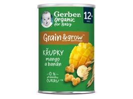 GERBER Organic chrumky s mangom a banánom 35 g