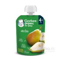 Gerber Organic Kapsička Hruška 4m+, 90g