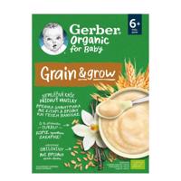 GERBER Organic nemliečna kaša pšenično-ovsená bio príchuť vanilka od ukonč. 6.mesiac 200 g