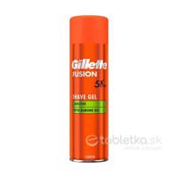 Gillette Fusion gél na holenie Sensitive 200ml