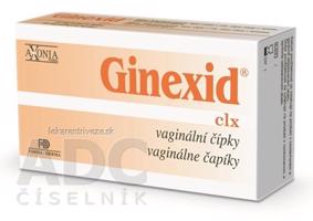 GINEXID vaginálne čapíky sup vag 10x2 g