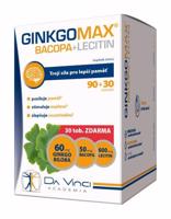 Ginkgomax 60 mg Bacopa 50 mg Lecitin 600 mg 90+30 tabliet