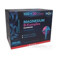 Glenmark Magnesium B-Komplex + Zinok 100+20tbl