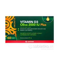 Glenmark VITAMÍN D3 Oliva 2000IU Plus 60cps