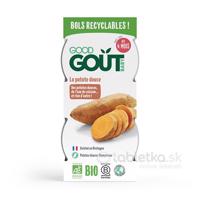 GOOD GOUT BIO Batátové pyré 4m+, 2x120g