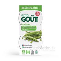 GOOD GOUT BIO Hráškové pyré 4m+, 2x120g