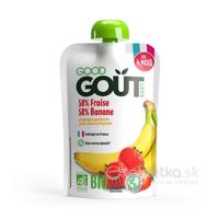 GOOD GOUT BIO Jahoda a banán 4m+, 120g