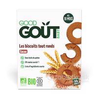 GOOD GOUT BIO Kakaové kolieska 10m+, 80g