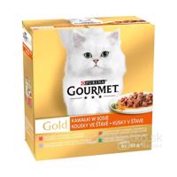 GOURMET GOLD Multipack Double Pleasure Mix v šťave konzerva 8x85g