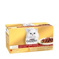 GOURMET GOLD Multipack kúsky v šťave konzerva 4x85g