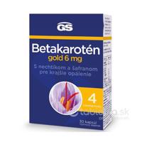 GS Betakarotén gold 6mg s nechtíkom a šafranom 30cps