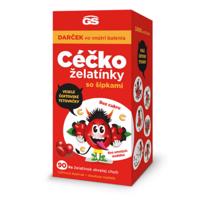 GS Céčko želatínky vitamín C so šípkami + darček tetovačky 90 ks