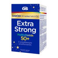 GS Extra strong multivitamín 50+ 100 + 30 tabliet navyše