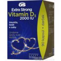 GS Extra Strong vitamín D3 2000 IU 90 kapsúl balenie 2022