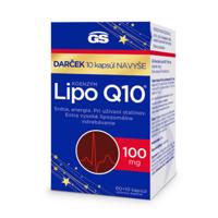 GS Koenzým lipo Q10 100 mg 60 + 10 kapsúl navyše