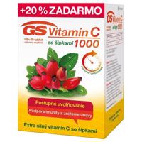 GS Vitamín C 1000 so šípkami 120 tabliet