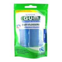 GUM Easy flossers 30 kusov + cestovné púzdro