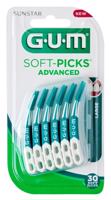 GUM Soft Picks Advanced medzizubné kefky Large 30 ks