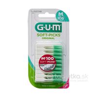 GUM Soft-Picks Original gumové medzizubné kefky, s fluoridmi, Medium 100ks