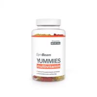 GYMBEAM Yummies multivitamín gumené medvedíky mix príchutí 60 ks