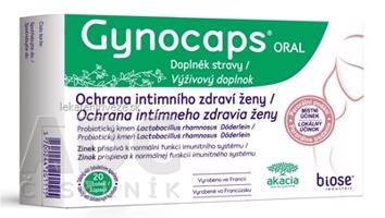 Gynocaps ORAL cps ent 1x20 ks