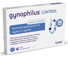 Gynophilus Control vaginálne tablety 1 x 6 ks