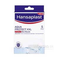 Hansaplast Aqua Protect XXL vodeodolná náplasť 8x10cm 5ks